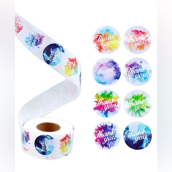 Thank you stickers - Picture 2 of 3